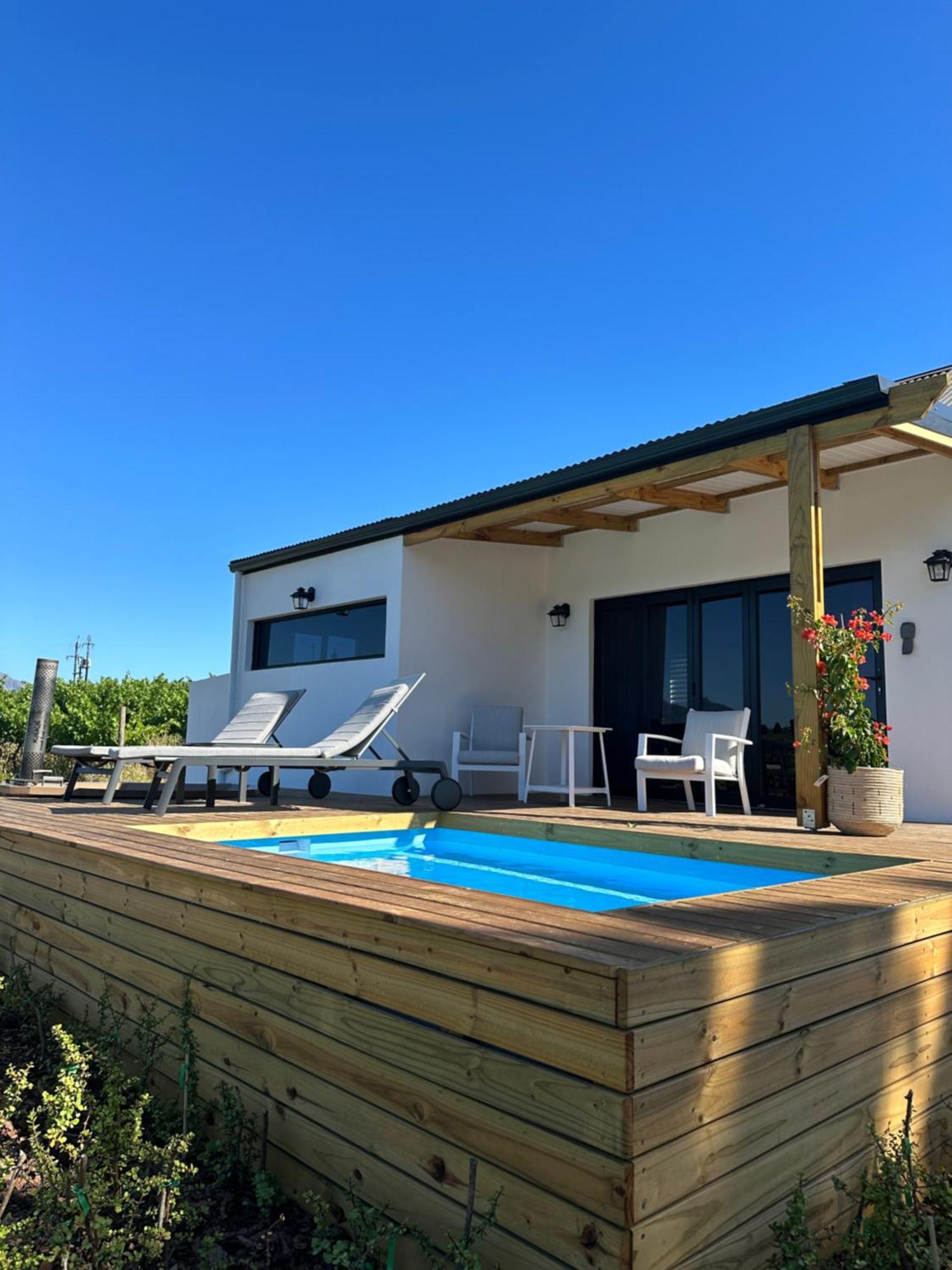 The Log Cabin Lodge 斯泰伦博斯 外观 照片
